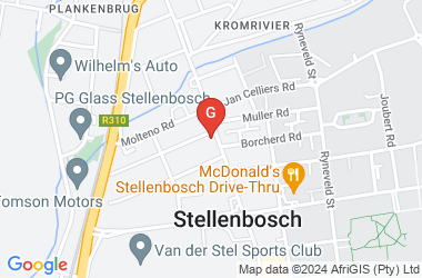 Glasfit Stellenbosch location on map