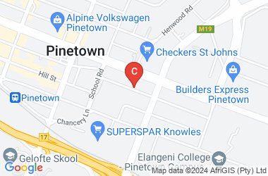 Car Service City Pinetown location on map
