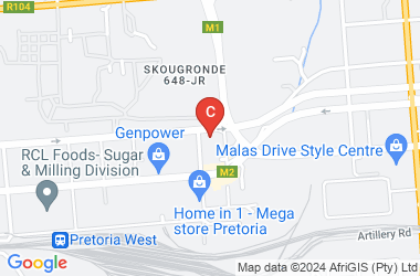 Commercial Auto Glass Pretoria location on map