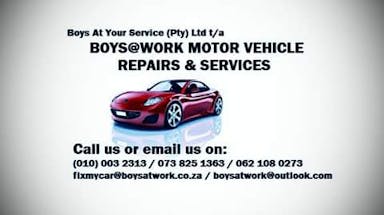 Boys At Your Motor Vehicle Service picture