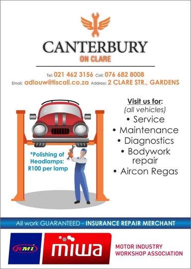 Canterbury on Clare Car Service picture