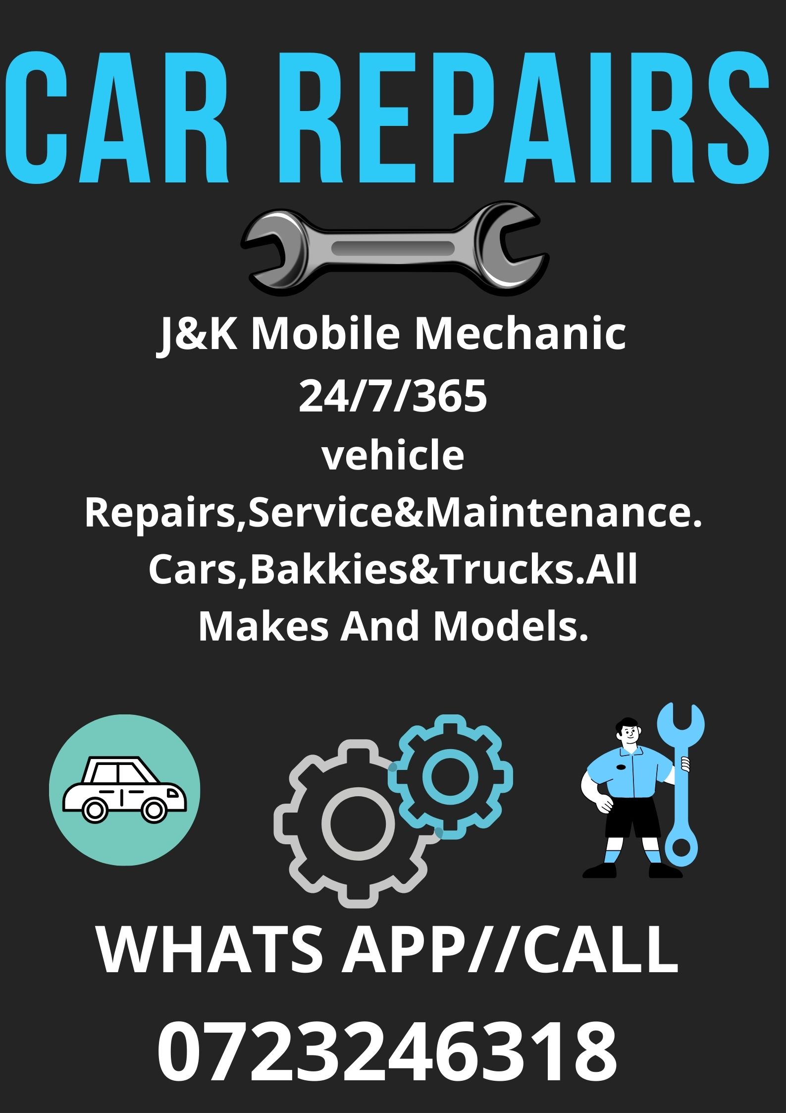 JKMobileMechanic24/7/365 Automotive repairs. picture