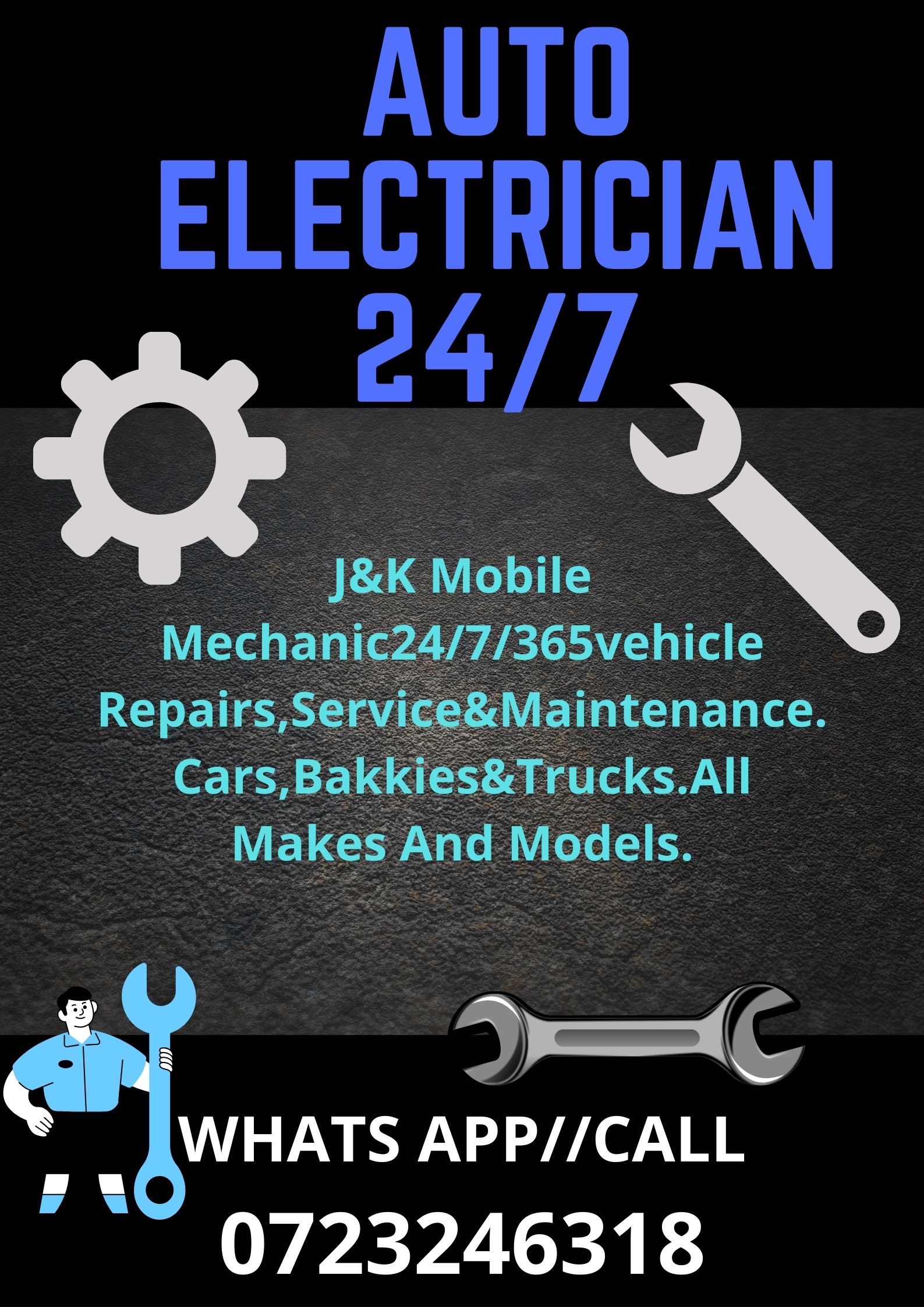 JKMobileMechanic24/7/365 Automotive repairs. picture