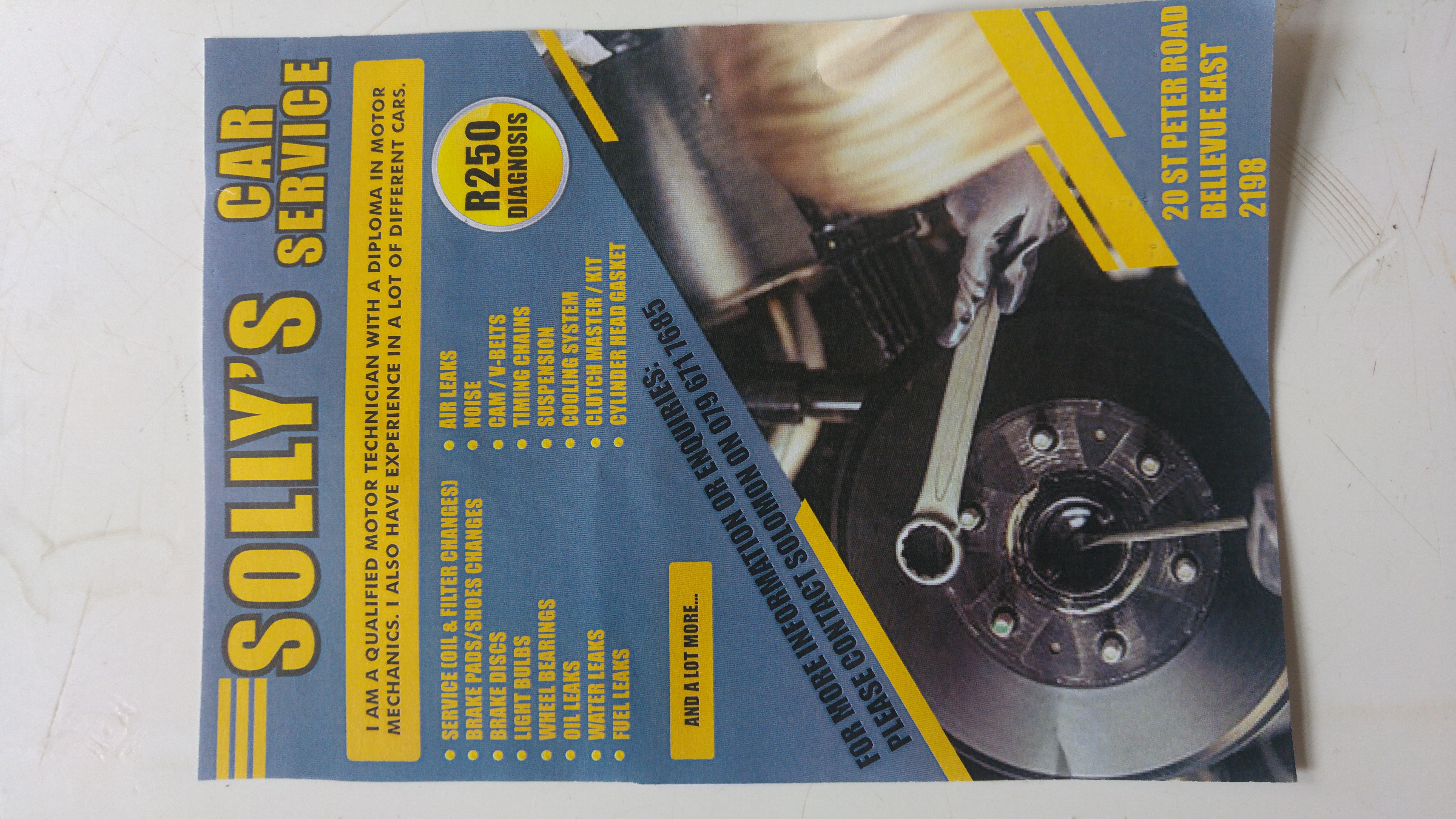 Solly's Mechanical Services (PTY) Ltd. picture